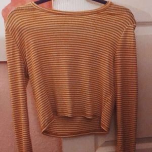 Striped Yellow Top 💫